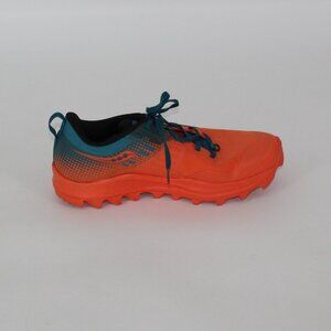 Orange Track Shoes Men Size 9